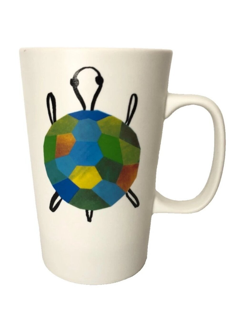 Starbucks Tortoise and the Hare 2015 Ceramic Coffee Mug 16 fl oz